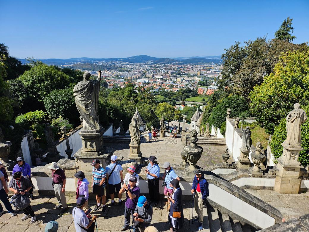 The Stairway of the Five Senses at Bom Jesus do Monte, Braga
