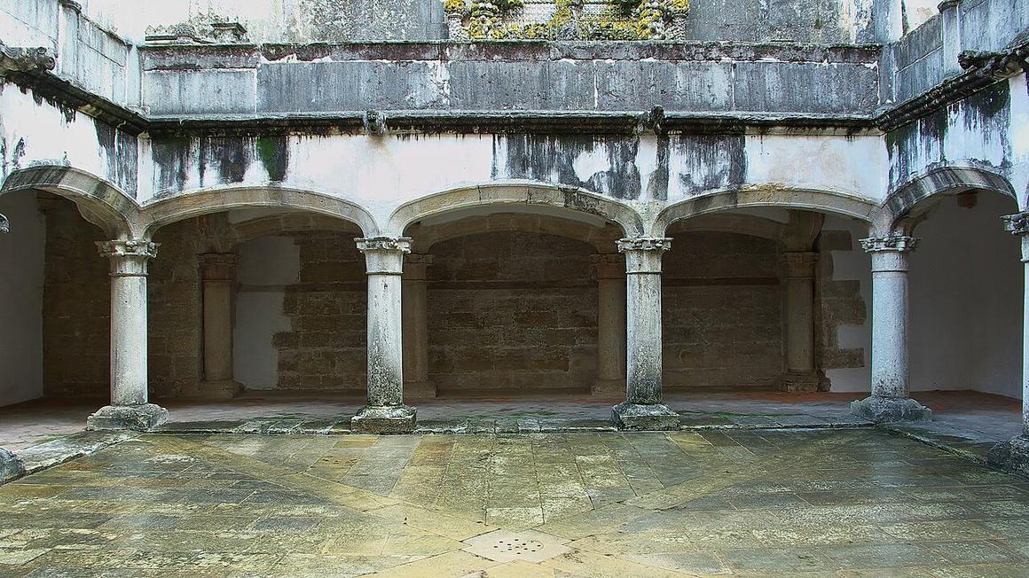 The Cloister of Santa Barbara at the Convent of Christ, Tomar
