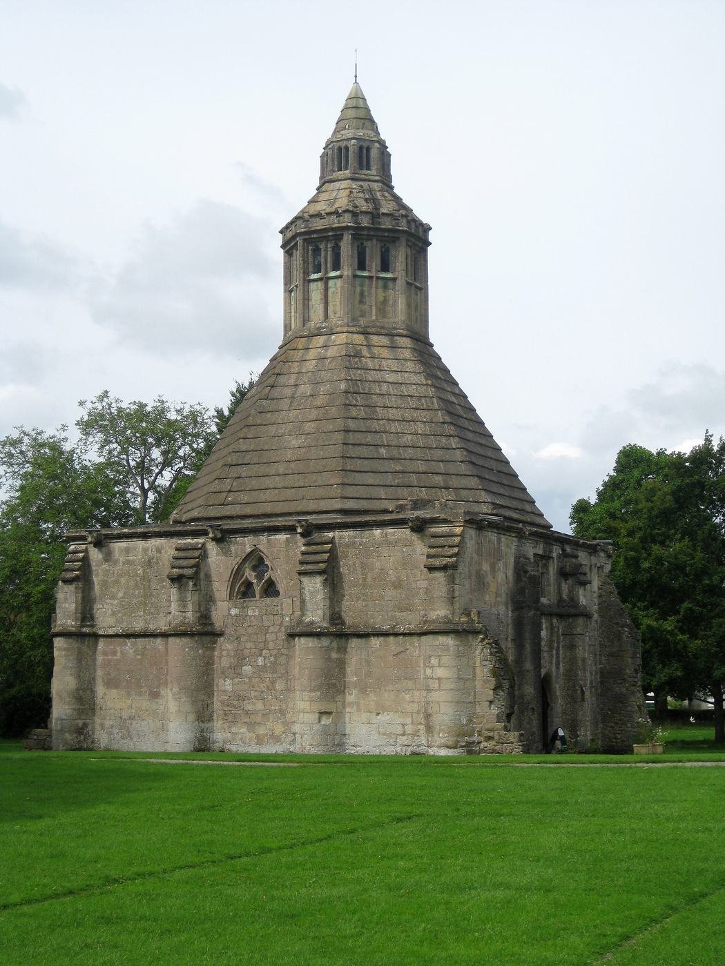 The octagonal Abbot's Kitchen at Glastonbury Abbey