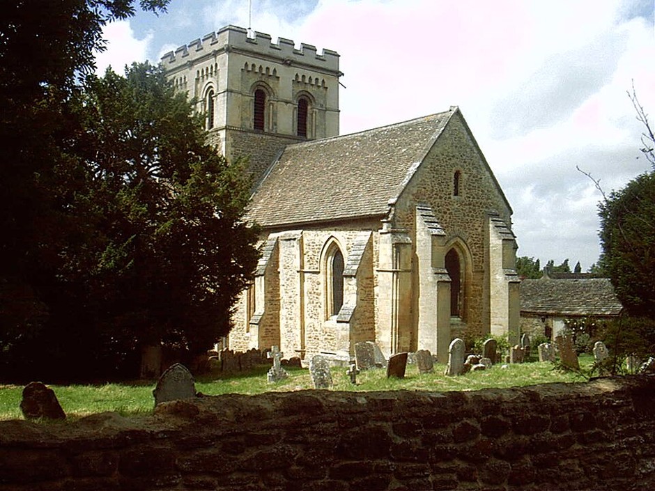 Iffley church from the churchyard