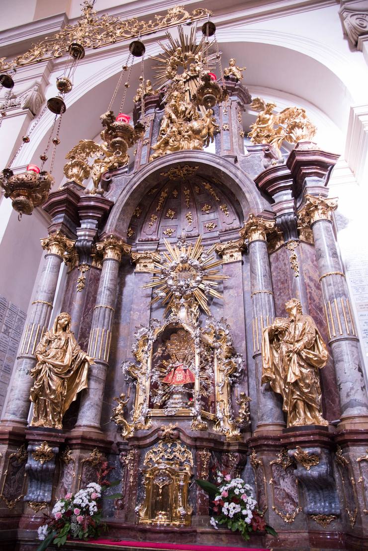 The shrine of the Infant Jesus of Prague