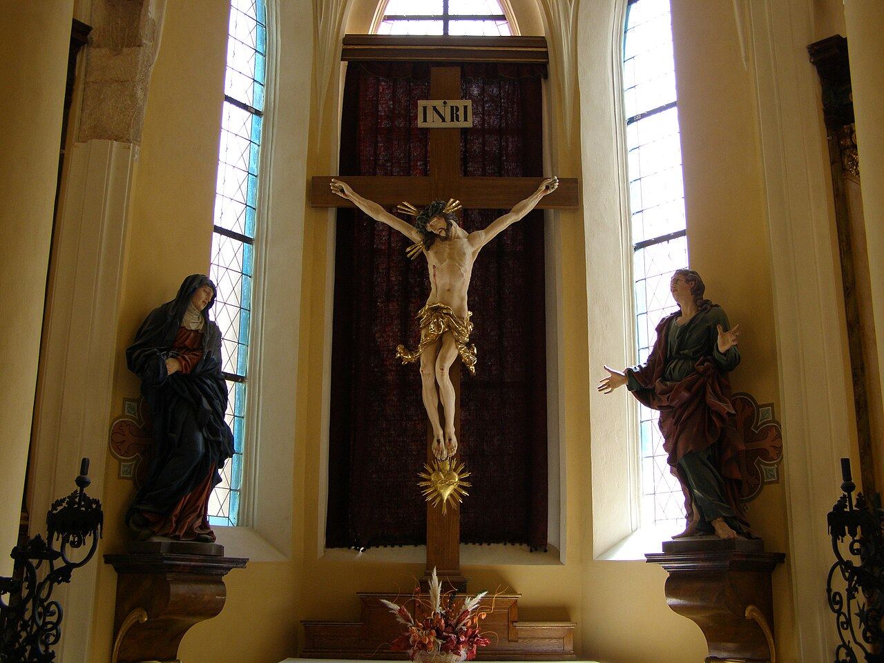 A side chapel in the Cathedral of the Assumption at Sedlec