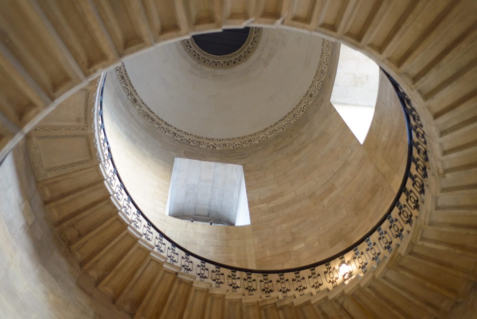 The spiral Geometric Staircase in the south west tower of St Paul's Cathedral
