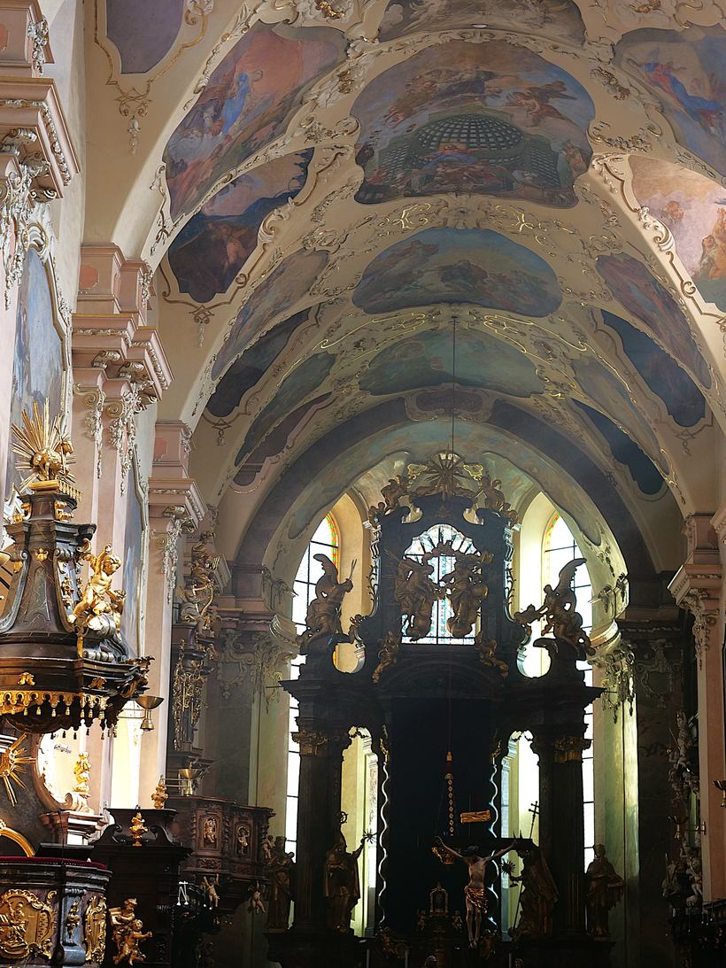 The choir of the basilica at Strahov Monastery