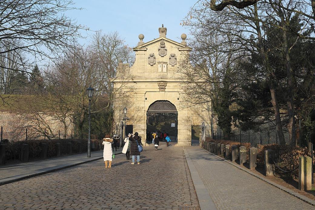 The Leopold Gate at Vysehrad, Prague